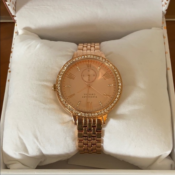 Tipperary crystal rose gold ladies watch main image 5